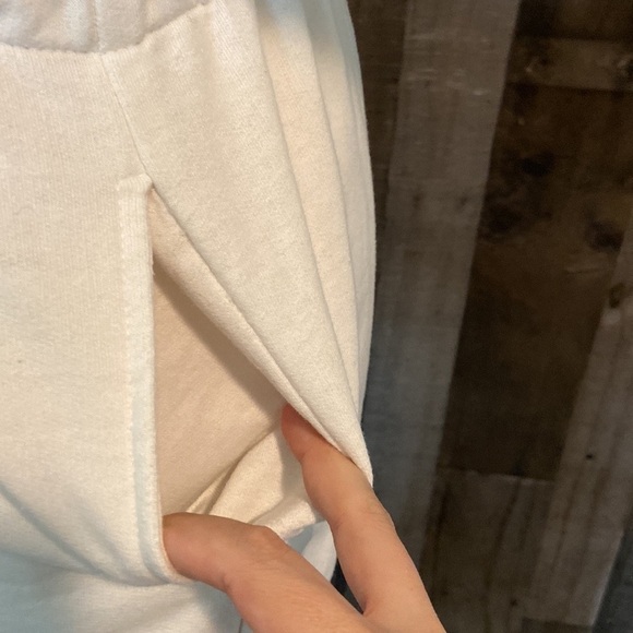 PrettyLittleThing white romper size 10 sporty athleisure skater California - Picture 5 of 13